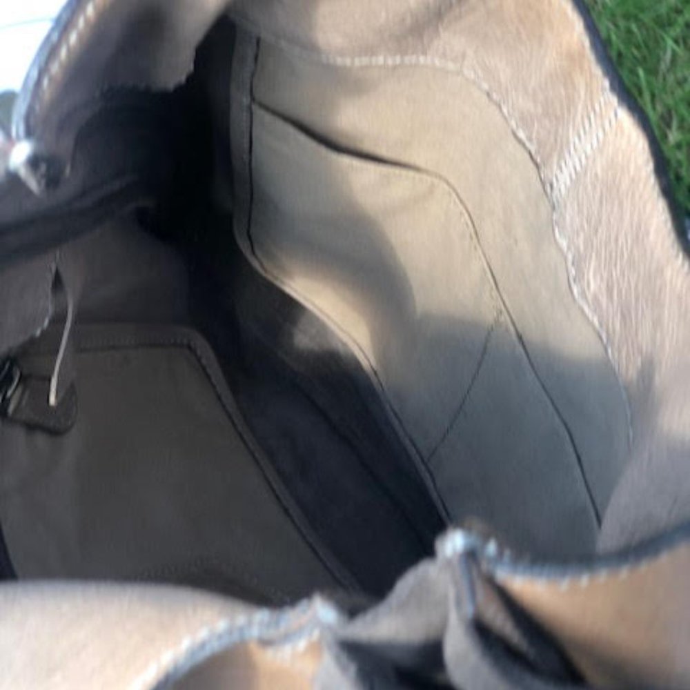 Frye Farrah Fringe Tote - Taupe (grey) - Picture 8 of 11